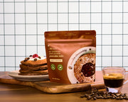 No-Nonsense Plant Protein Pancakes - Mocha Chocolate Chip