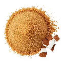 Unrefined coconut sugar