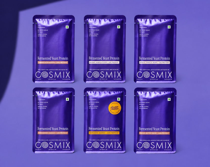 No-Nonsense Fermented Yeast Protein Assorted Sachets x 6