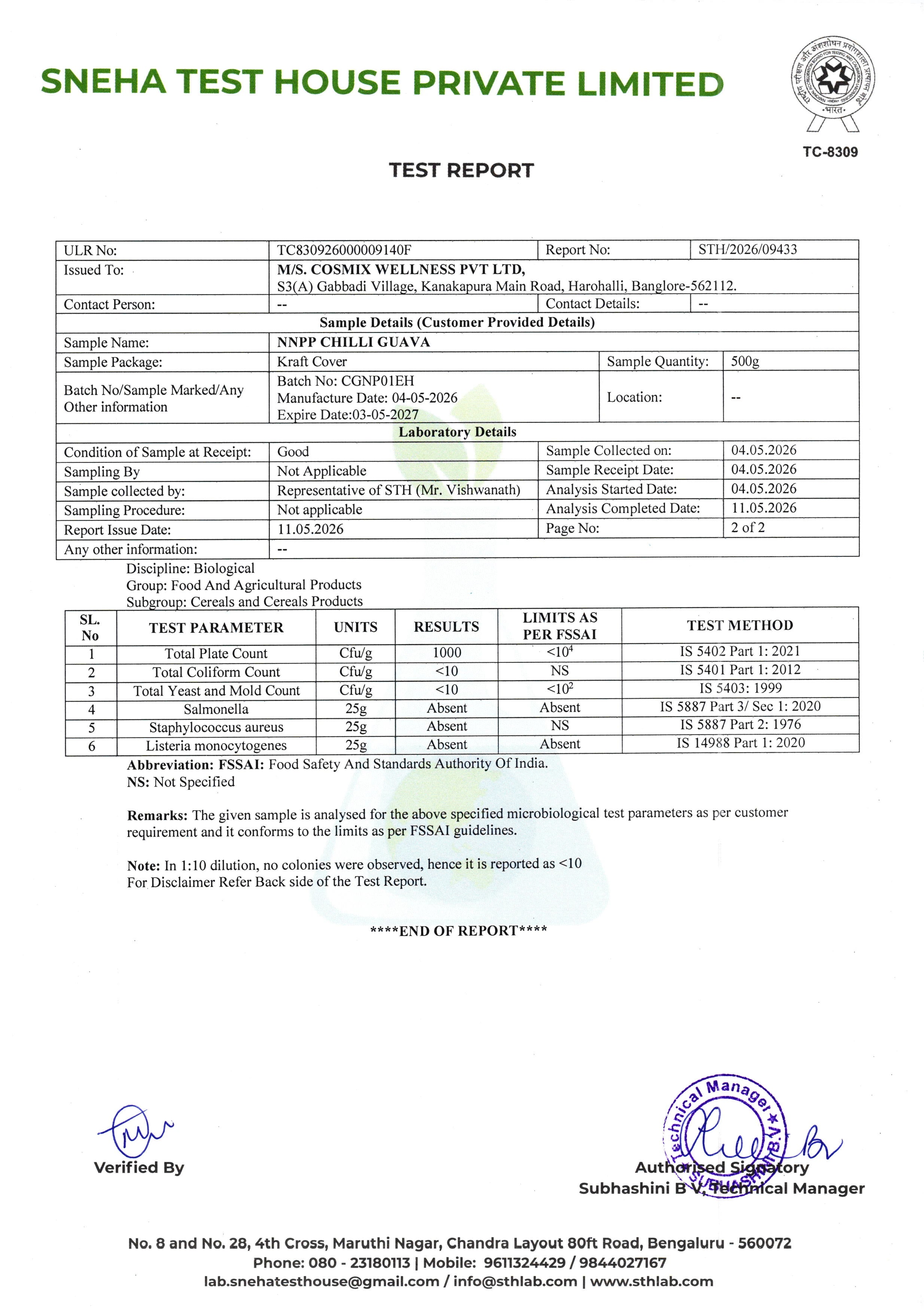 Certificate 1