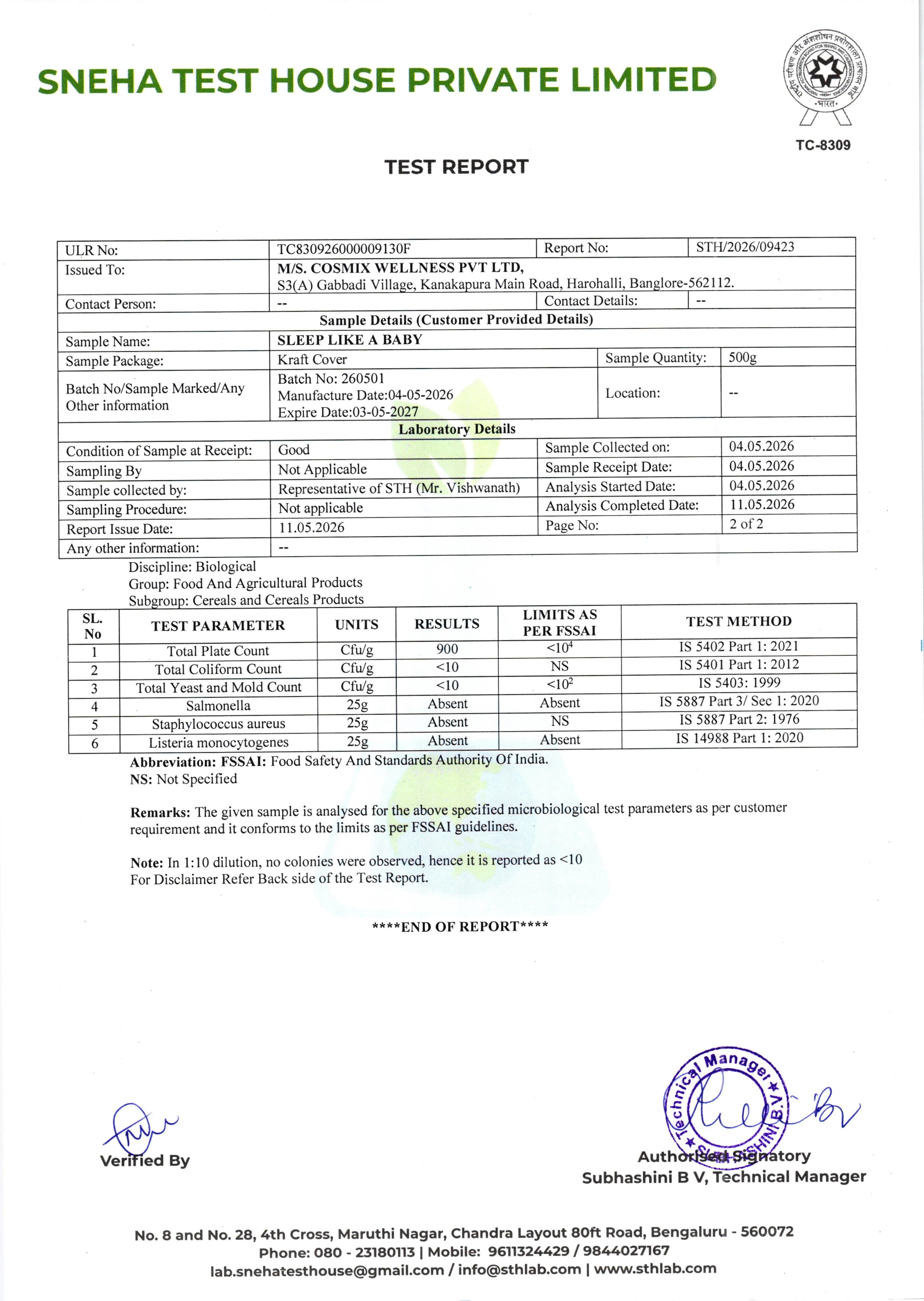 Certificate 1