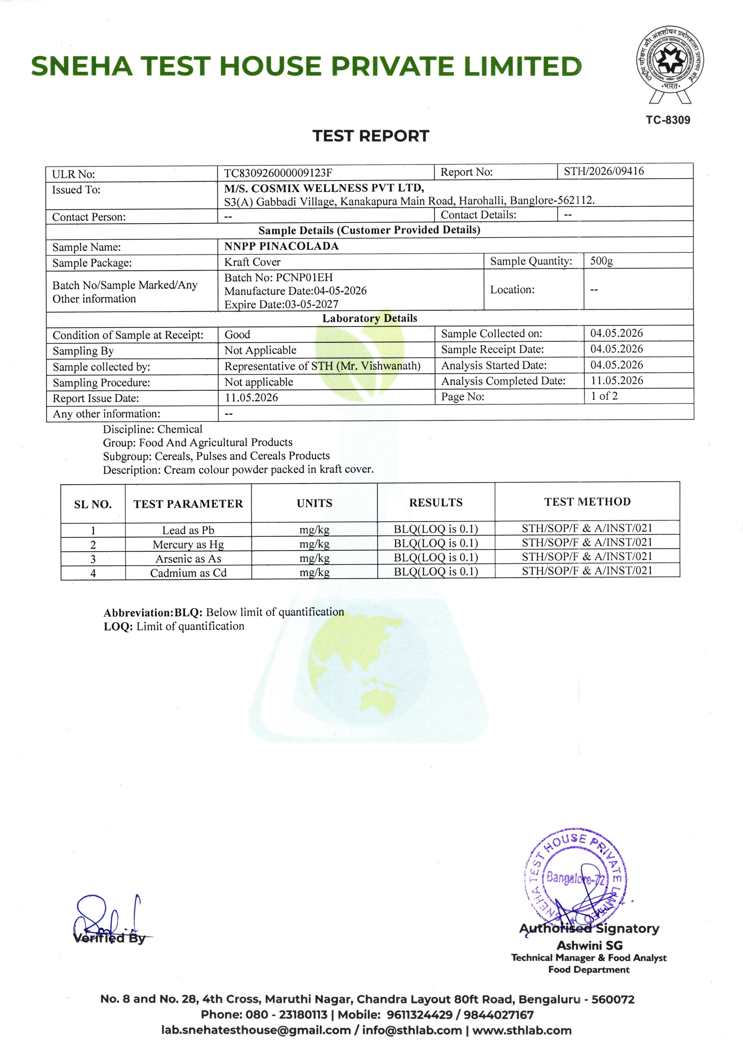 Certificate 1
