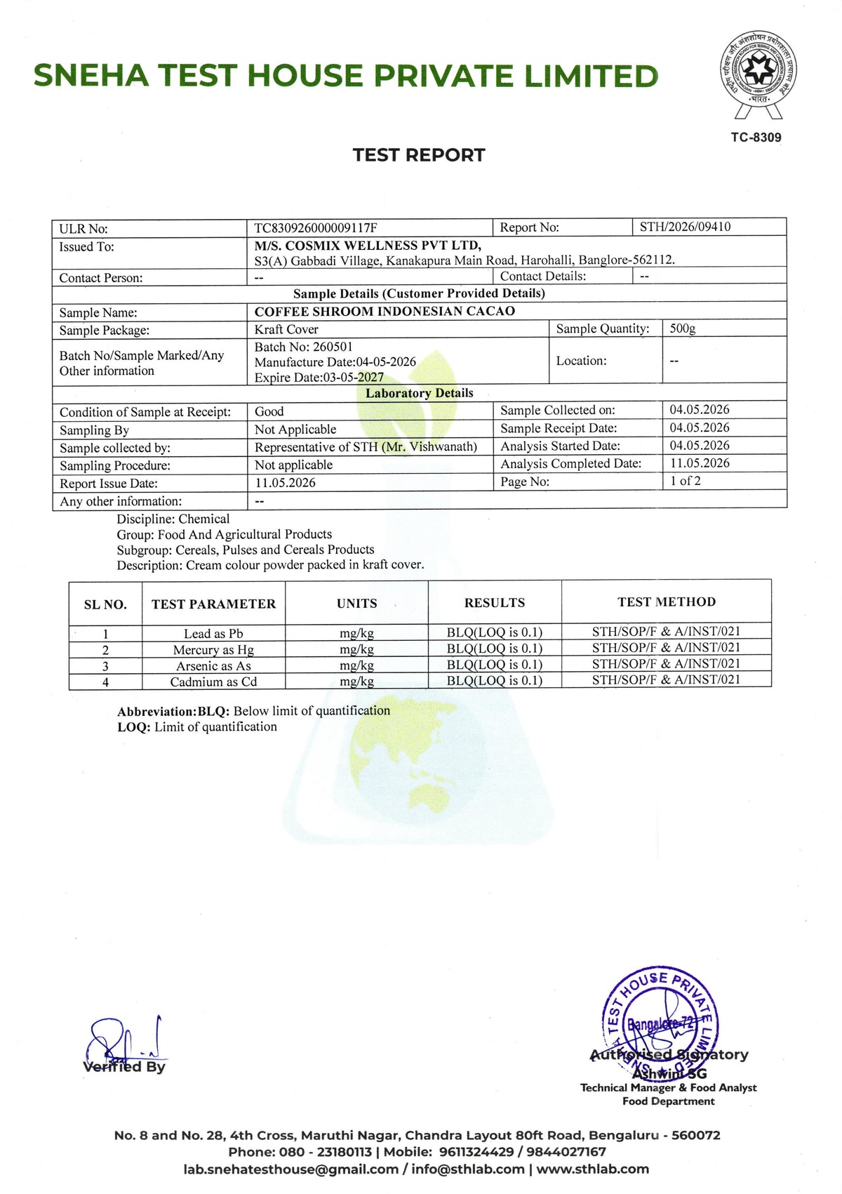 Certificate 1