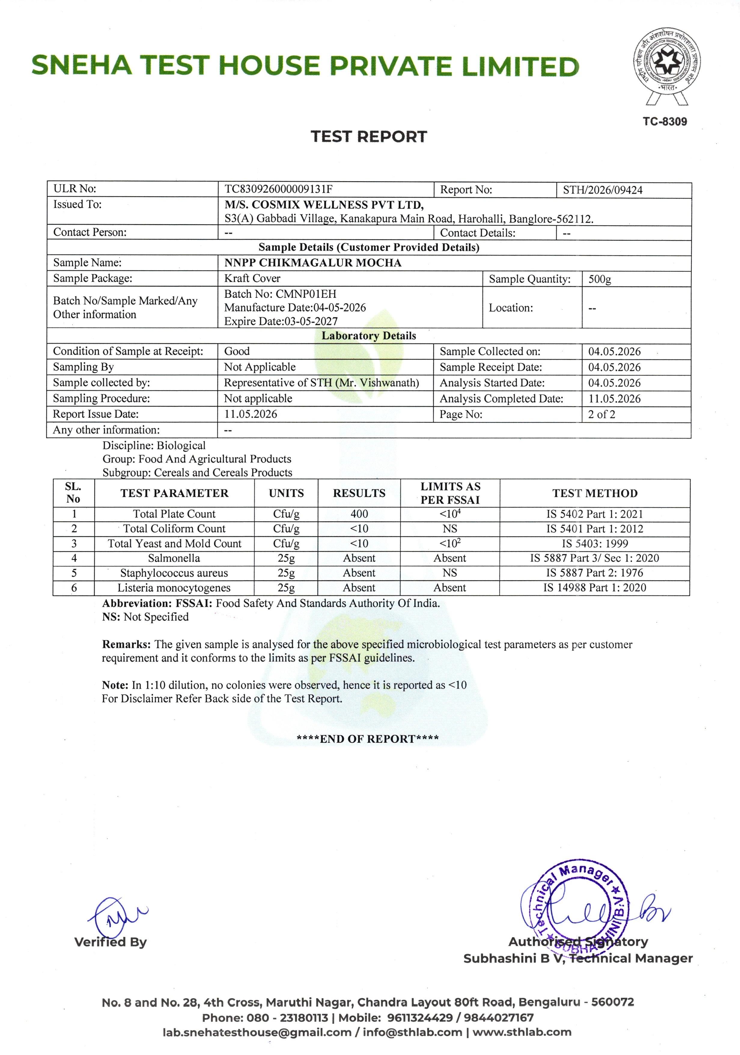 Certificate 1